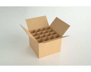 Beverages Corrugated Partition Interlock Box