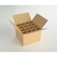 Corrugated Partition Box, Brown Interlock Box